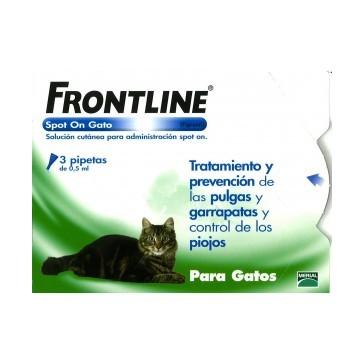 Foto Frontline spot on gatos 3 pipetas