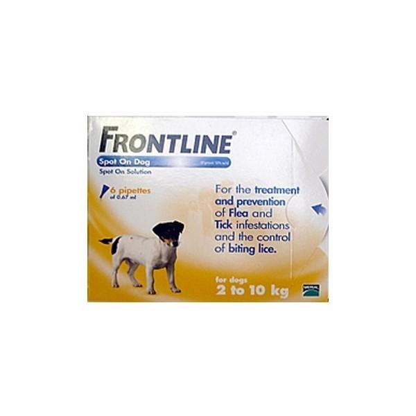 Foto Frontline spot perros de 2 a 10 kg