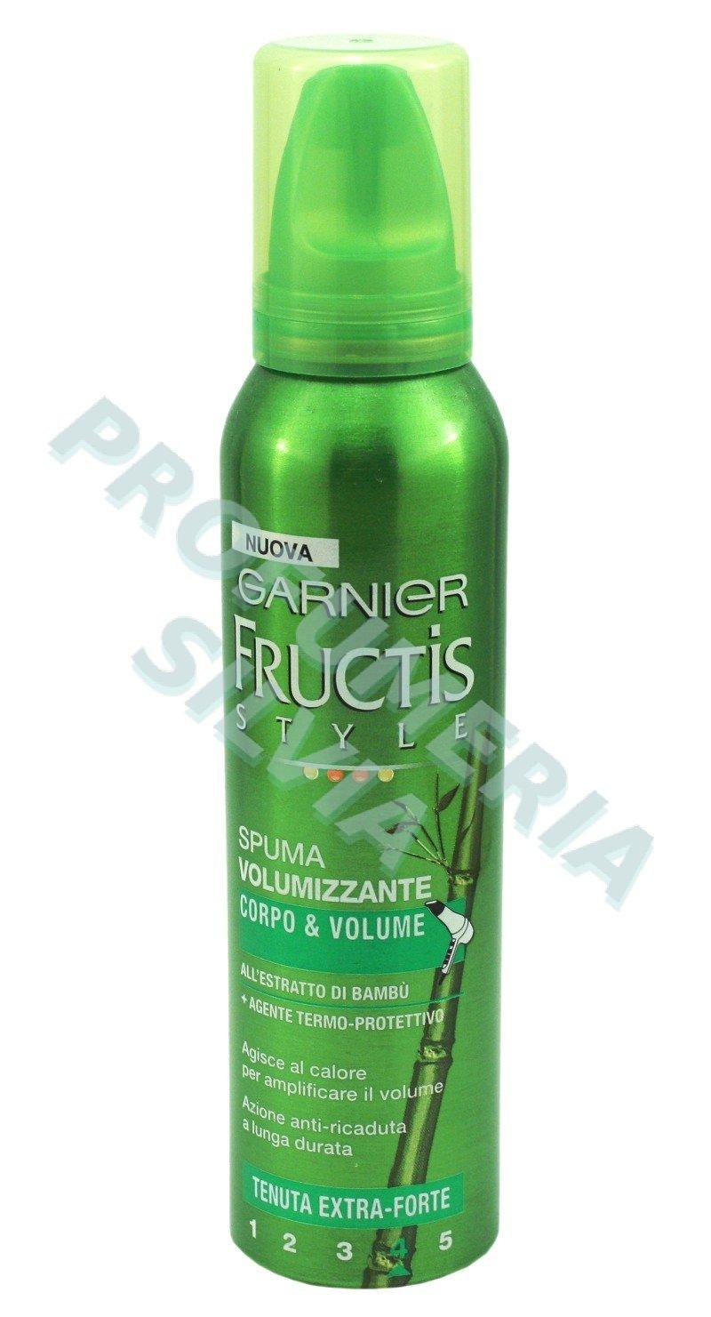 Foto fructis cuerpo y volumen volumizing mousse Garnier