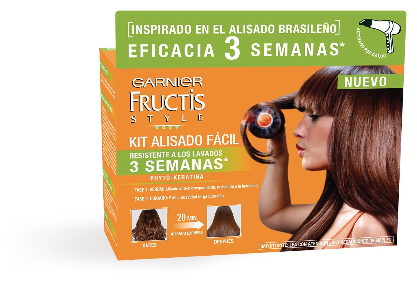 Foto Fructis Style Kit Alisado Fácil con Phyto-Keratina