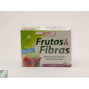 Foto Frutas y fibras 24 cubos masticables ortis varios