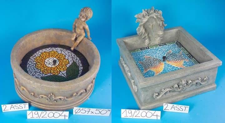 Foto Fuente agua mosaico 2s.19/2004 importacion