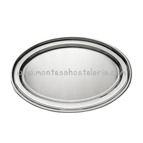 Foto Fuente Oval 65 Cms Inox Suprem