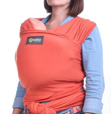 Foto Fular elástico Boba Wrap naranja