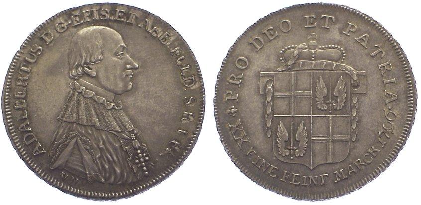 Foto Fulda, Bistum 1/2 Taler 1796