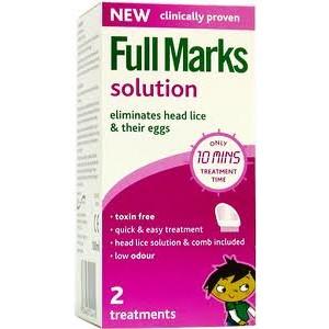 Foto Full marks solution 300ml (with comb)
