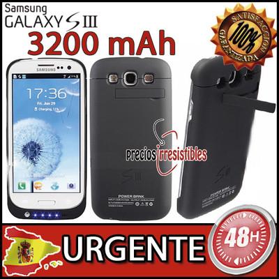 Foto Funda Bateria Emergencia Carcasa Externa Cargador Samsung Galaxy S3 I9300 Case