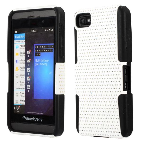 Foto Funda BlackBerry Z10 - Doble capa - Blanco