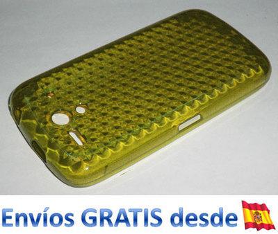 Foto Funda Carcasa Gel Tpu Huawei Ascend G300 U8818 Amarillo Yellow España