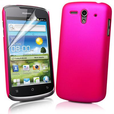 Foto Funda Carcasa Huawei Ascend G300 U8815-u8818 Dura Lisa Rosa+protector Pantalla