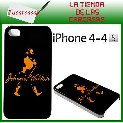 Foto Funda Carcasa Iphone 4 4s Johnnie Walker Etiqueta Negra Black Label
