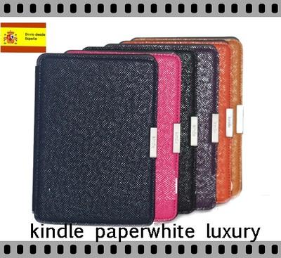 Foto Funda Carcasa Luxury Kindle Paperwhite, Con  Funcion Sleep Con La Tapa. Un  Lujo