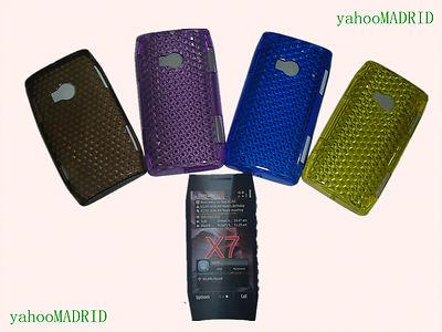 Foto Funda Carcasa Movil Nokia X7 X-7 X-07 Elige 1 Color Gel Tpu Diamante