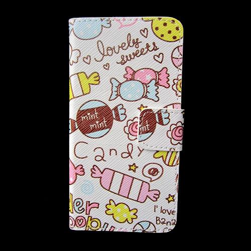 Foto Funda Cuero Orange Daytona Huawei Ascend G510 Cartera Candys