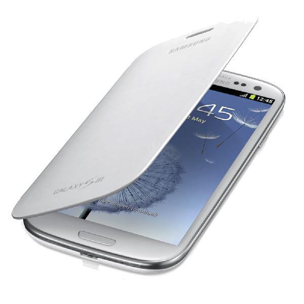 Foto Funda de metal blanca para Samsung Galaxy S III