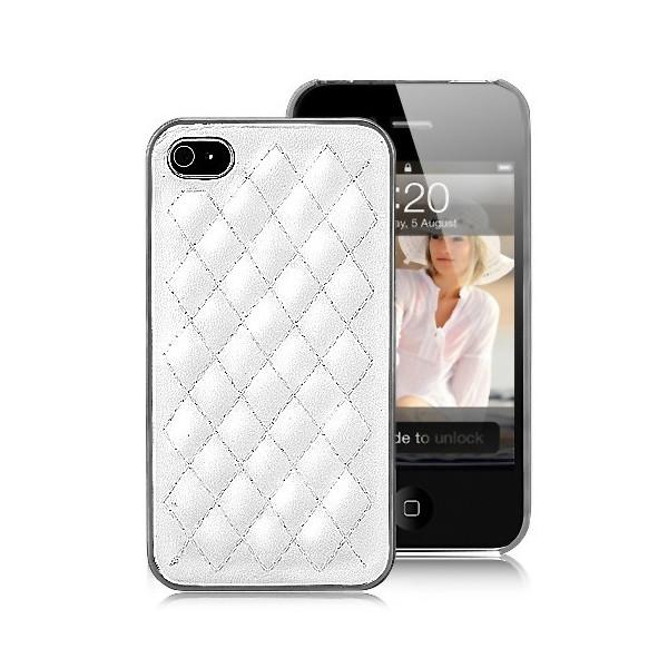 Foto Funda de Piel Mujer para iPhone 4 / 4S - Blanco