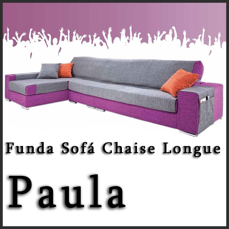 Foto Funda de Sofá Chaise Longue Paula