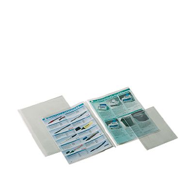 Foto Funda doble en PVC formato folio cristal Iberplus