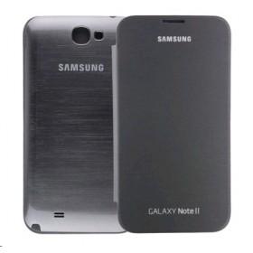 Foto Funda flip cover gris Samsung Galaxy Note 2 Samsung