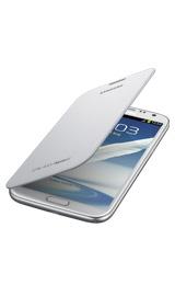 Foto Funda Flip Cover Samsung Galaxy Note 2 Blanca