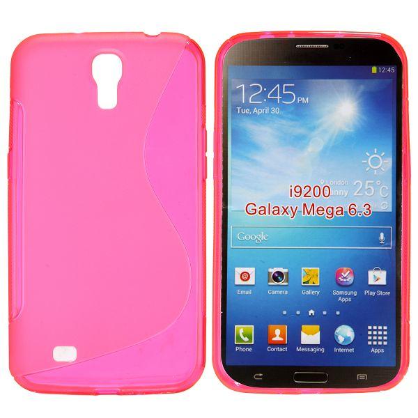 Foto Funda Galaxy Mega 6.3 i9200 - Sline Rosa