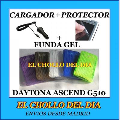 Foto Funda Gel Huawei Daytona G510(color A Elegir) +cargador+protector De Pantalla