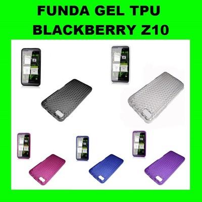 Foto Funda Gel Tpu Blackberry Z10 Carcasa 5 Colores Disponibles Telefono Movil