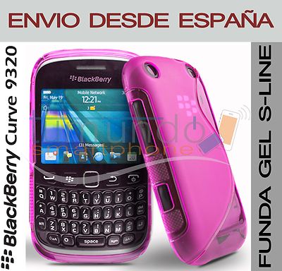 Foto Funda Gel Tpu Rosa Blackberry Curve 9320 9220 Bb9320 Bb9220 En Espa�a Carcasa