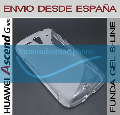 Foto Funda Gel Tpu Transparente Huawei Ascend G300 En España Carcasa