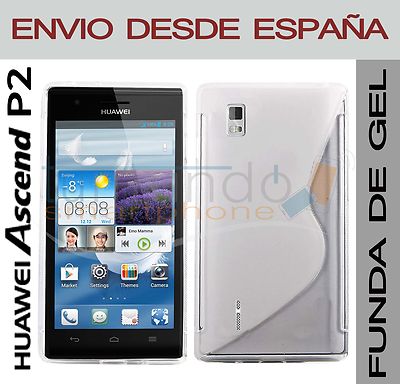Foto Funda Gel Tpu Transparente Para Huawei Ascend P2 En España Carcasa