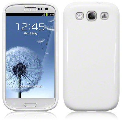 Foto Funda Goma Gel Blanca Samsung Galaxy S3 S 3 Siii I9300 Color Blanco T