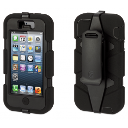 Foto Funda Griffin Survivor para iPhone 5 - Negro