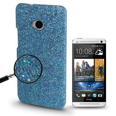 Foto Funda HTC One Diamante Azul
