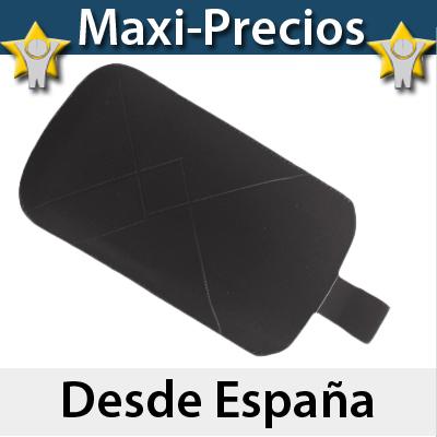 Foto Funda Htc Sensation Xl Negra Aterciopelada Sleeve Pull-up