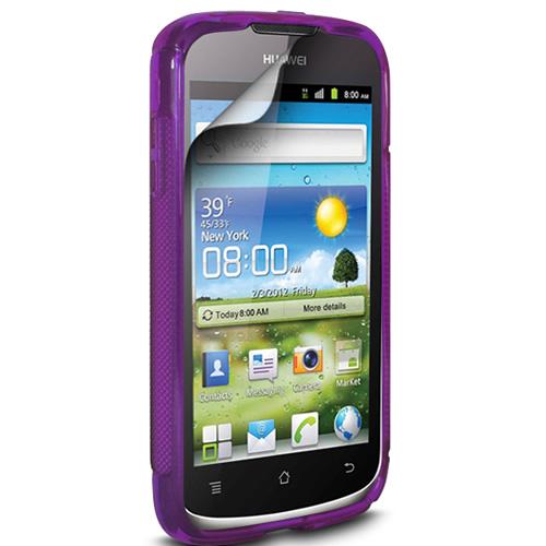 Foto Funda Huawei Asced G300 Gel Violeta