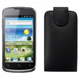 Foto Funda huawei ascend g300 solapa negra
