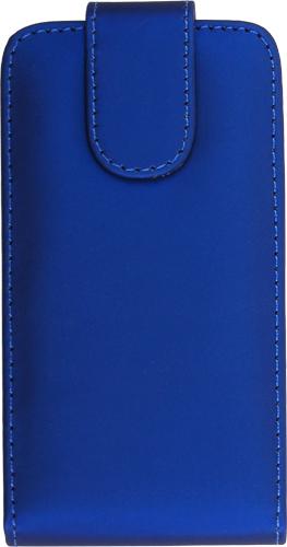 Foto Funda Huawei Y300 Azul De Piel Slim Mooster