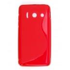 Foto Funda huawei y300 roja tpu mooster