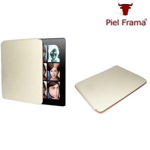 Foto Funda iPad Mini Piel Frama Unipur estilo estuche - Color crema