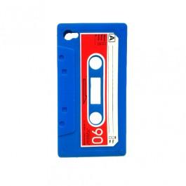 Foto funda iphone 4 cassette azul dalton