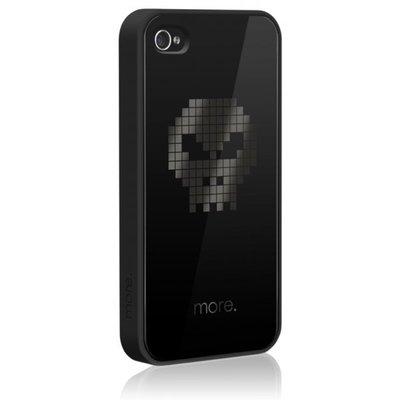 Foto Funda Iphone 4s More-thing Cubic Black Exclusive Skull