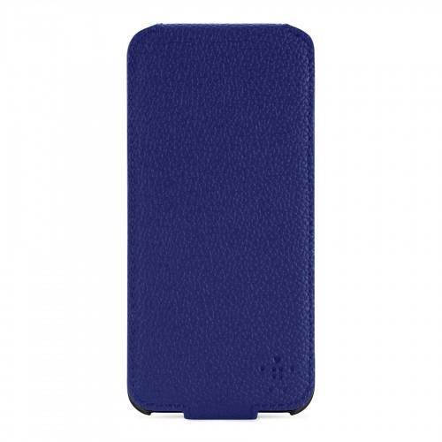 Foto Funda iphone 5 piel snap folio azul de belkin