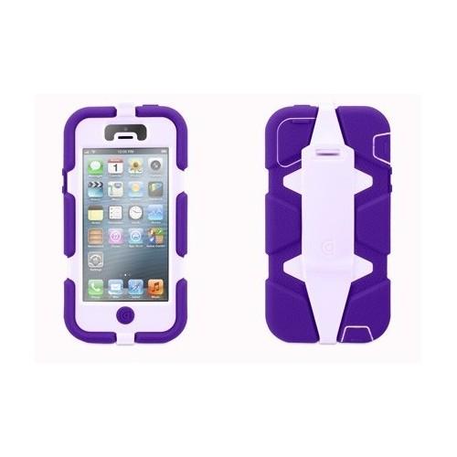 Foto Funda iphone 5 survivor blanca/ morada de griffin