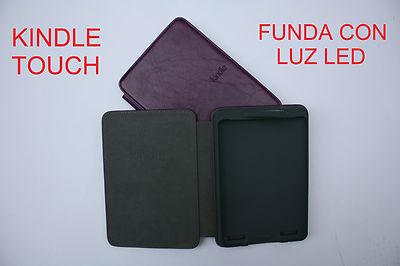 Foto Funda Kindle Touch Con Luz Led Incorporada Color Morado