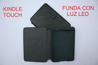 Foto Funda Kindle Touch Con Luz Led Incorporada Color Negro