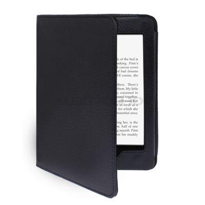 Foto Funda Luxury Amazon Kindle Paperwhite Estuche Con Tapa Libro Piel Cuero Negra