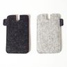 Foto Funda móvil fieltro Gris-Gris