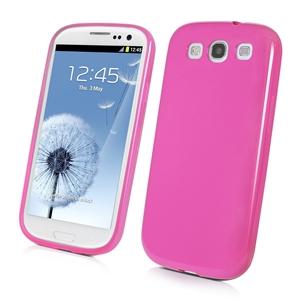 Foto funda minigel rosa samsung i9300 galaxy s3 muvit