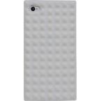 Foto Funda mooster trasera goma tachuela iphone 4 blanca