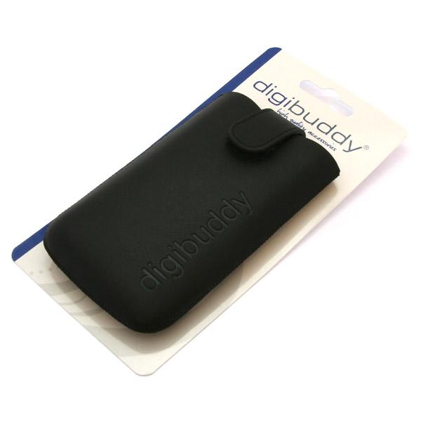 Foto Funda movil cuero negro XL